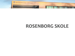 Presentasjon av Rosenborg skole