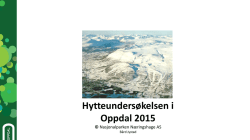 Hytteundersøkelsen 2015 (PP-PDF)