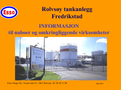 Rolvsøy tankanlegg, Fredrikstad