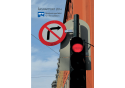 ÅRSRAPPORT 2014 - Opplysningsrådet for veitrafikken