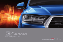 Nye Audi Q7 quattro® e-tron