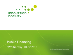 Public Financing