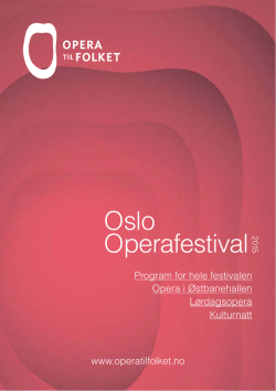 Oslo Operafestival