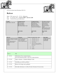 Referat FAU på Lofsrud skole 22.10.2015 filetype pdf