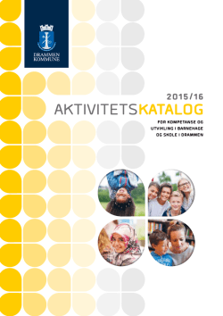 Aktivitetskatalog 2015-16