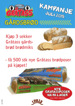 Gråtass-kampanje juli 2015.indd