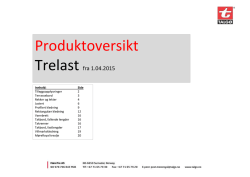 MøreRoyal® Rekker og lekter