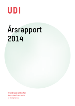 Virksomhetsrapport - årsrapport 2014