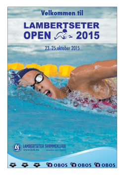 Lambertseter Open 2015