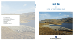 Fakta 2015 - Energi- og vannressurser i Norge