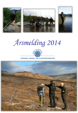 Årsmelding 2014 - Norges jeger og fiskerforbund
