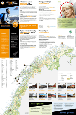 Norgeskart brosjyre 2015