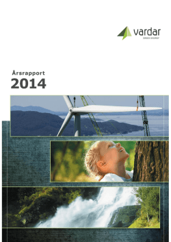 IFRS konsernregnskap Vardar 2014