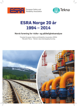 ESRA Norge 20 år 1994 – 2014