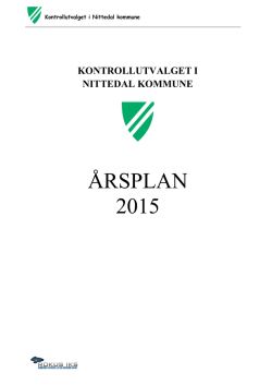 Årsplan 2015 - Romerike Kontrollutvalgssekretariat