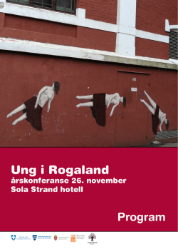Ung i Rogaland - Rogaland fylkeskommune
