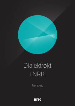 Nynorsk - NRK
