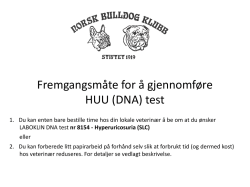 hvordan ta huu-test - Norsk Bulldog Klubb