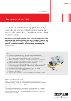 Datablad - Techem Multical 302
