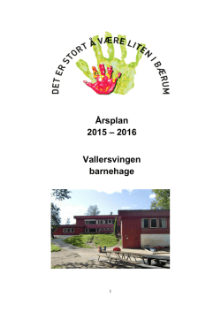 Årsplan 2015-2016