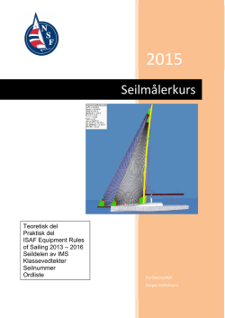 seilmalerkurs2015 - Norges Seilforbund