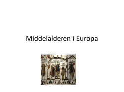 Middelalderen i Europa