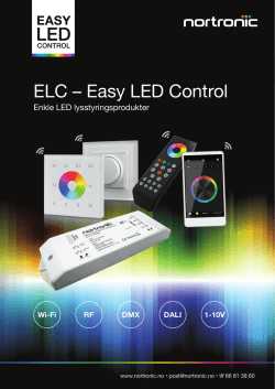 ELC – Easy LED Control