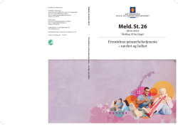 Meld. St. 26 (2014–2015)
