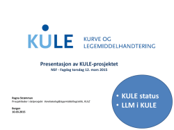 Strømman_KULE presentasjon