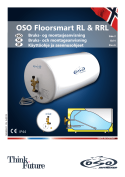 OSO Floorsmart RL & RRL