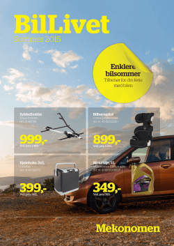 Sommer 2015 - Lakkspesialisten AS