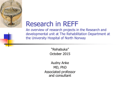 Audny Anke_Research in REFF