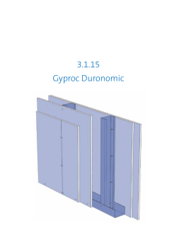 3.1.15 Gyproc Duronomic