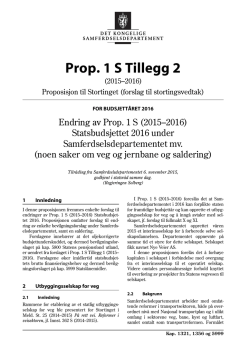 Prop. 1 S Tillegg 2 (2015–2016)