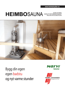 HEIMBOSAUNA - Heimo Johansen