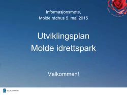 Utviklingsplan Molde idrettspark