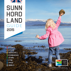 See the Sunnhordland guide 2015.