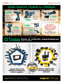 GODE MAKITA TILBUD fra TROMAS