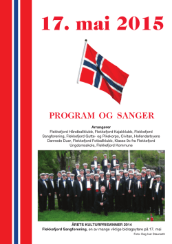 Gratulerer med dagen!