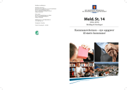 Meld. St. 14 (2014-2015)