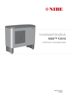 Installatørhåndbok