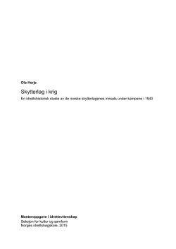 Skytterlag i krig