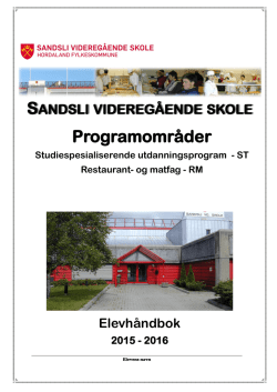 Elevkatalog 2015-2016 - Hordaland Fylkeskommune