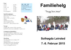 Program Familiehelg 2015.pub