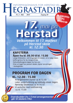 17. mai på - Herstad vel