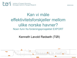 kan - Transport og Logistikk