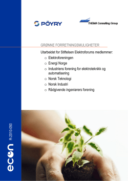 THEMA Rapport 2010-050 - THEMA Consulting Group