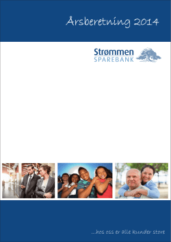Årsberetning 2014