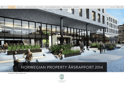 Årsrapport - Norwegian Property ASA