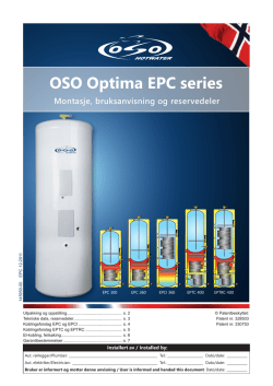OSO Optima EPC series